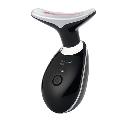 LED Facial Lifting Massager – EMS Microcurrent Therapy & Hot Compress – USB Rechargeable